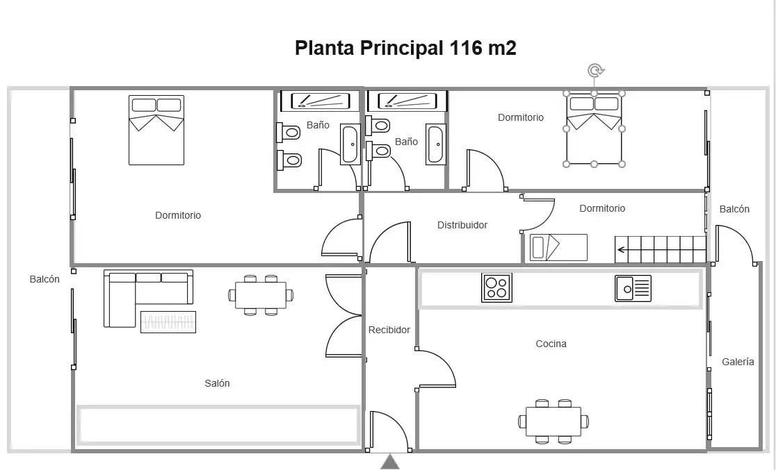 Attic for sale in Mataró  with Air Conditioner, Heating and Oven