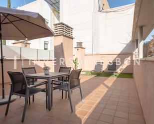 Terrace of Flat to rent in  Barcelona Capital  with Air Conditioner, Heating and Private garden