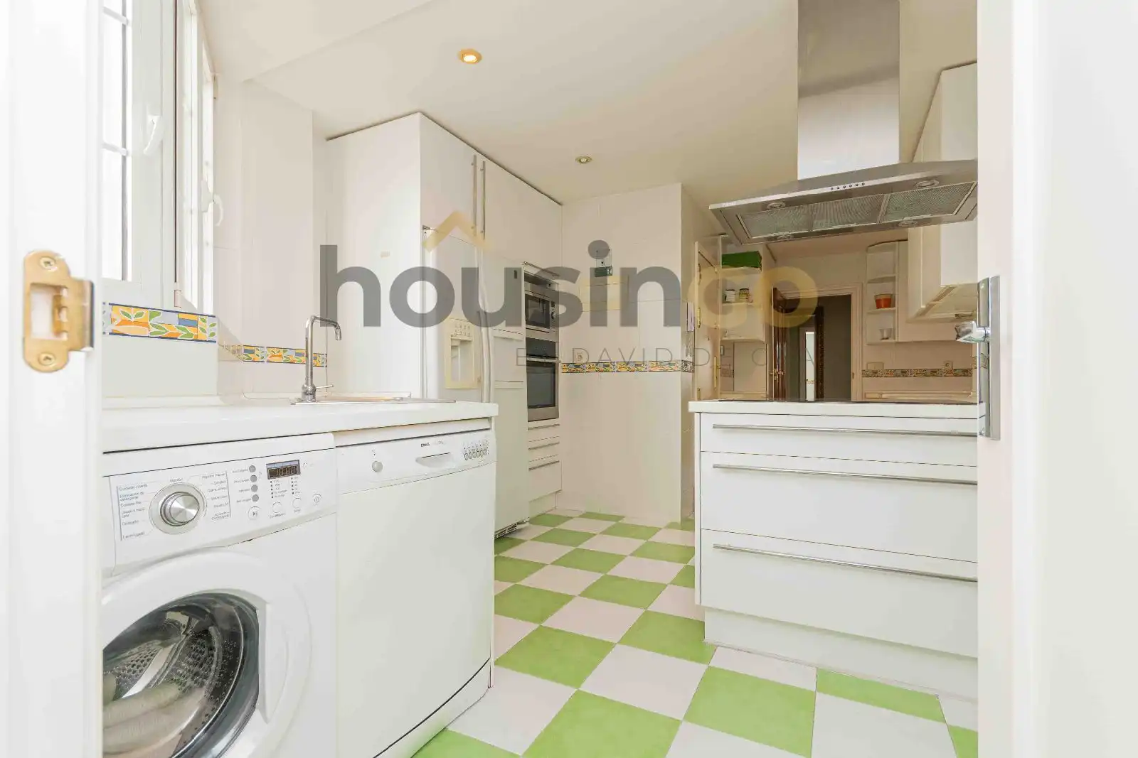 Küche von Wohnung zur Miete in Madrid mit Heizung und Terrasse