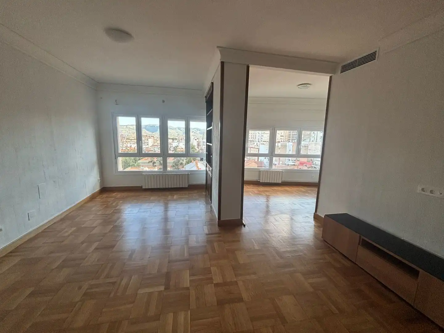 Bedroom of Apartments for rent in Murcia  with Air Conditioner and Heating