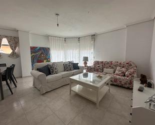 Living room of Duplex to share in Brunete  with Heating, Parquet flooring and Furnished