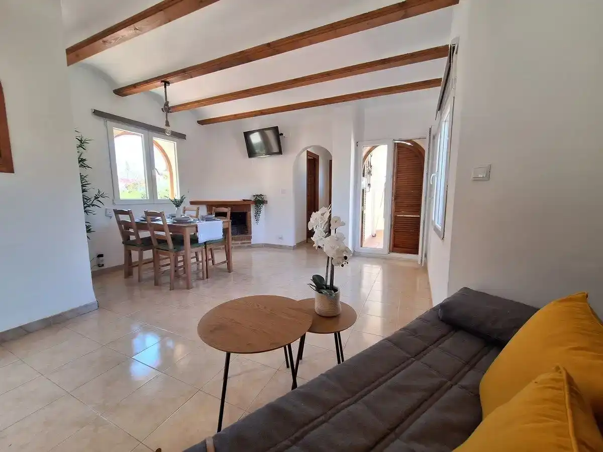 Wohnzimmer von Wohnung zur Miete in Dénia mit Klimaanlage, Schwimmbad und Möbliert