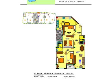 Wohnung mit Balkon zum Verkauf in Travesía Avenida Blanca