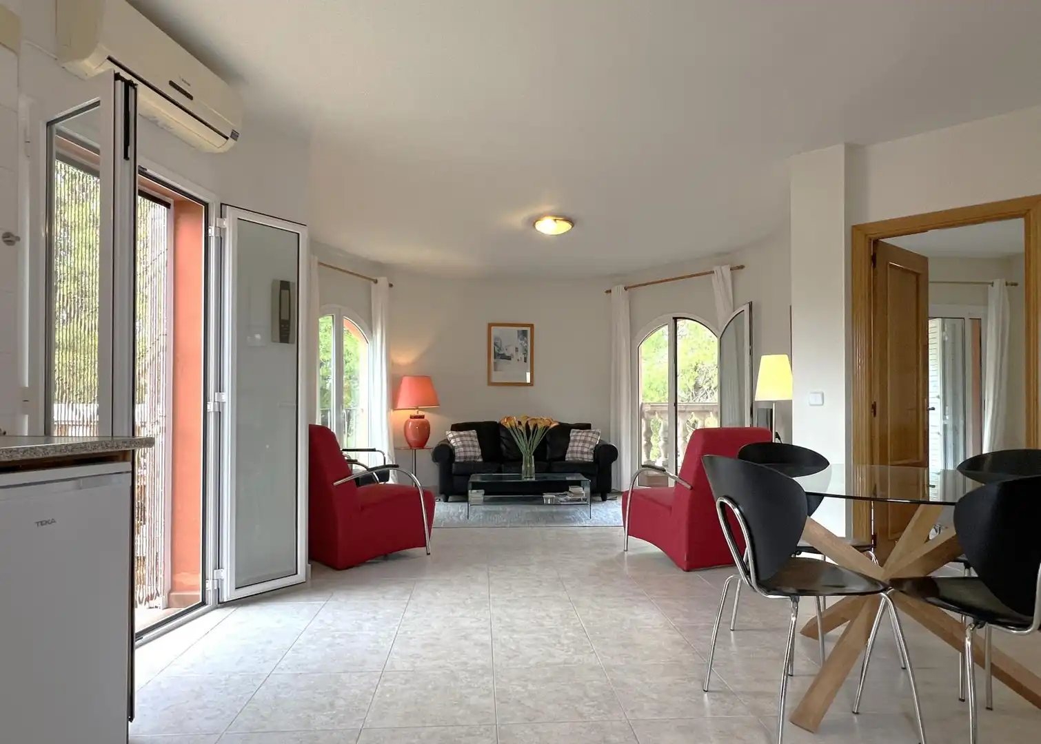 Sala de estar de Piso en venta en Torroella de Fluvià con Calefacción