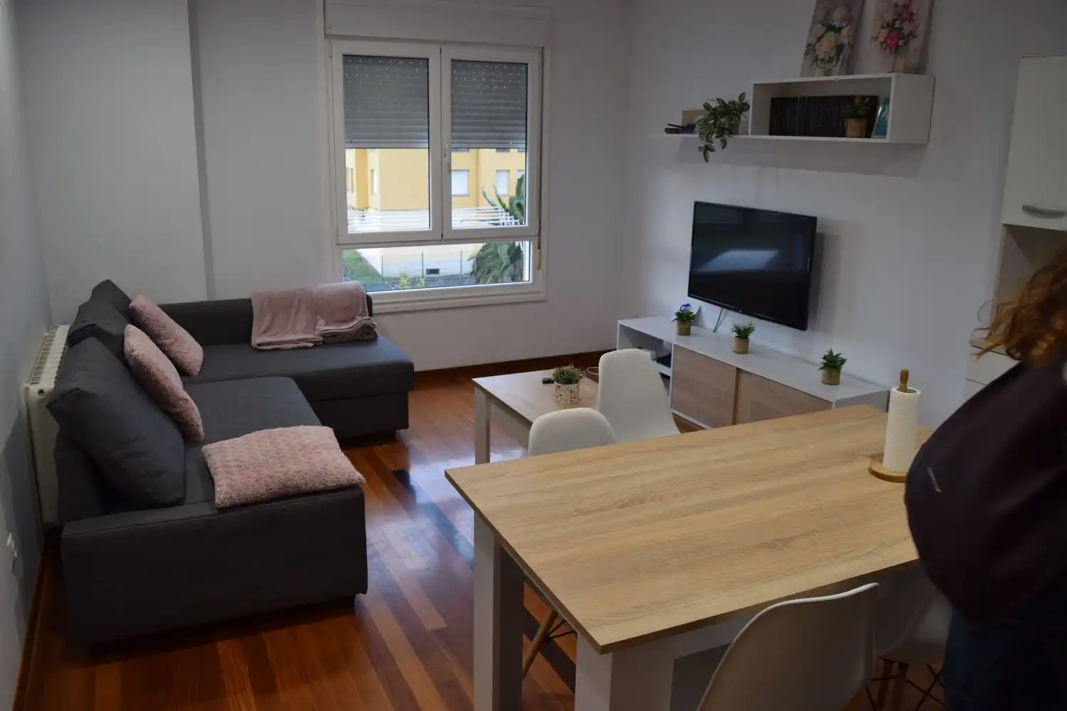 Wohnzimmer von Wohnung zum Verkauf in El Franco 
