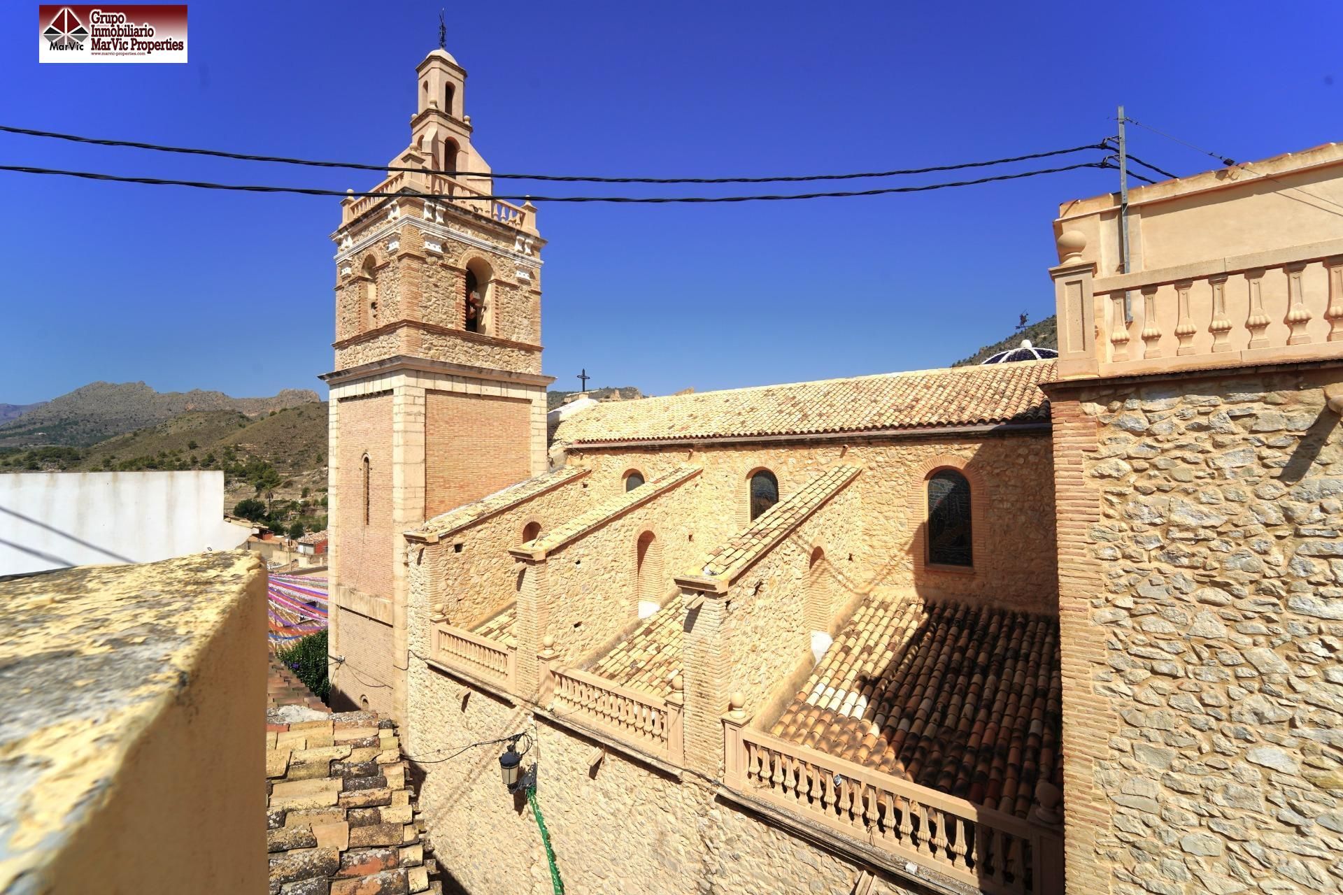 Exterior view of House or chalet for sale in Relleu  with Heating, Private garden and Terrace
