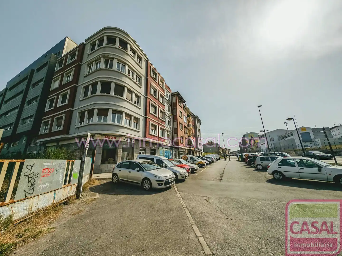 Exterior view of Flat for sale in Avilés  with Heating and Terrace