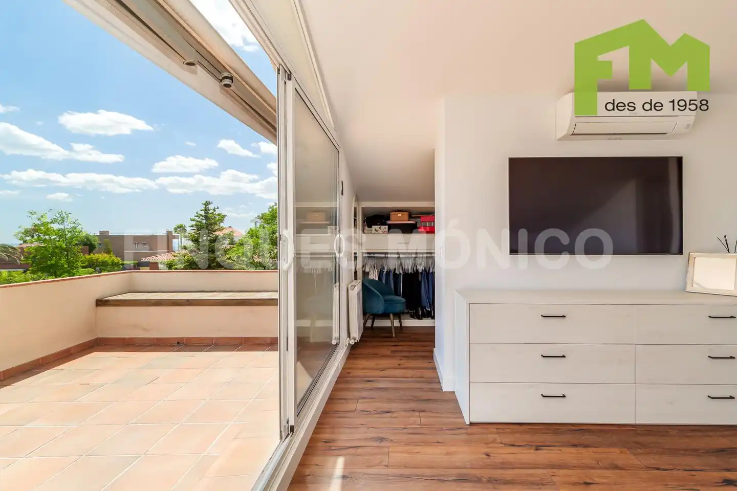 Terrassa de Casa o xalet en venda en Teià amb Aire condicionat, Calefacció i Jardí privat