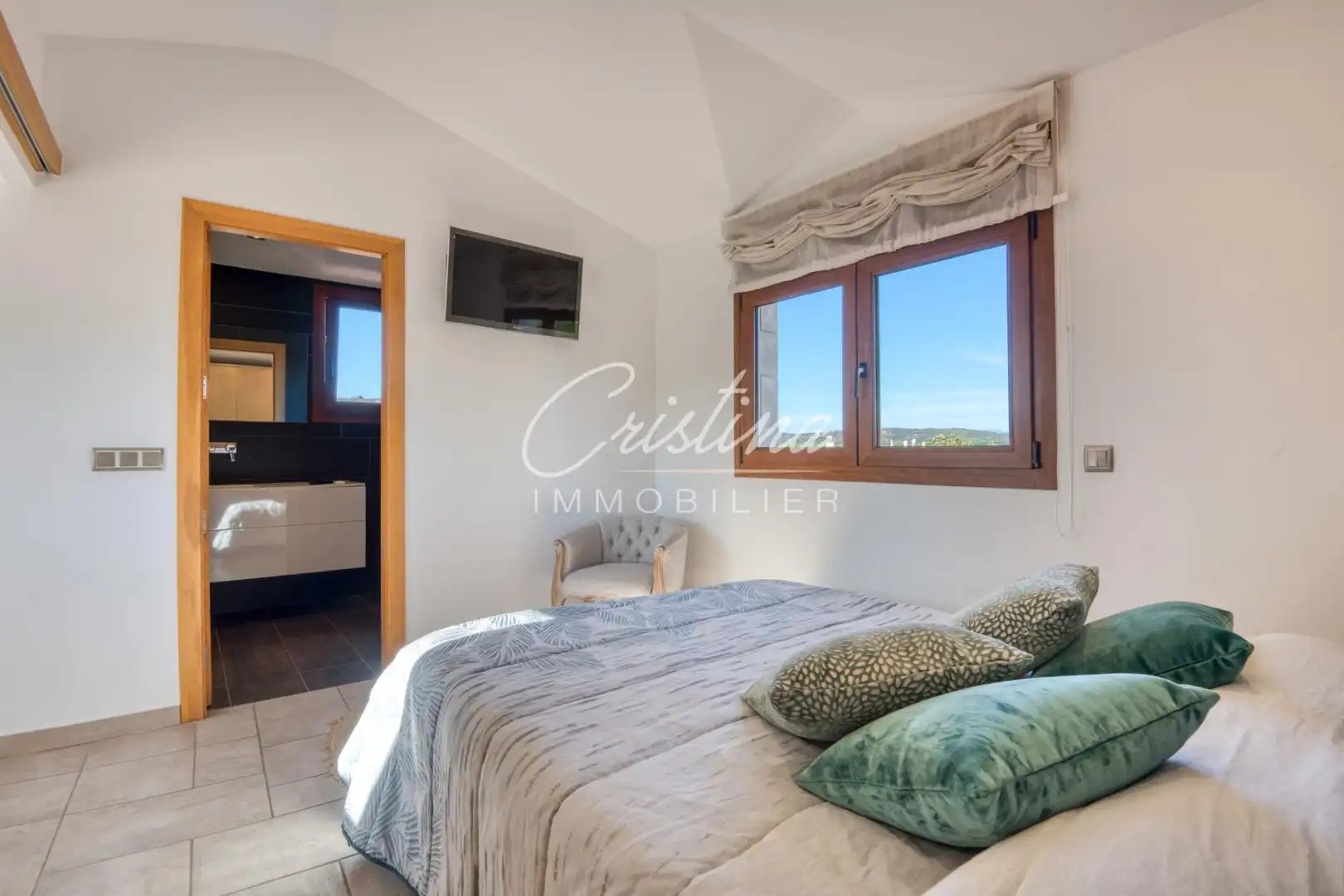 Dormitori de Casa o xalet en venda en Santa Cristina d'Aro amb Calefacció, Jardí privat i Terrassa