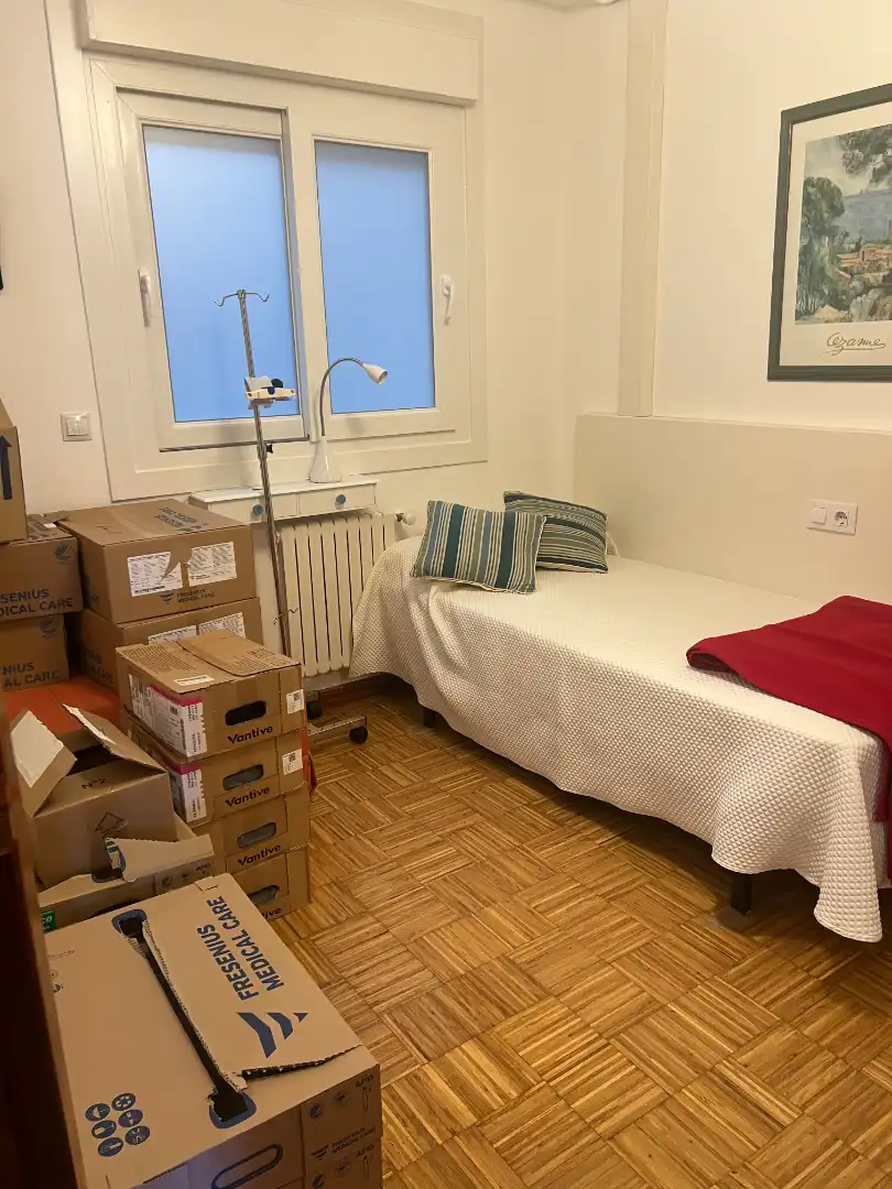 Bedroom of Apartments for sale in Baiona  with Heating, Furnished and Washing machine