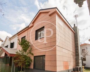 Exterior view of Flat to rent in  Madrid Capital  with Air Conditioner, Heating and Private garden