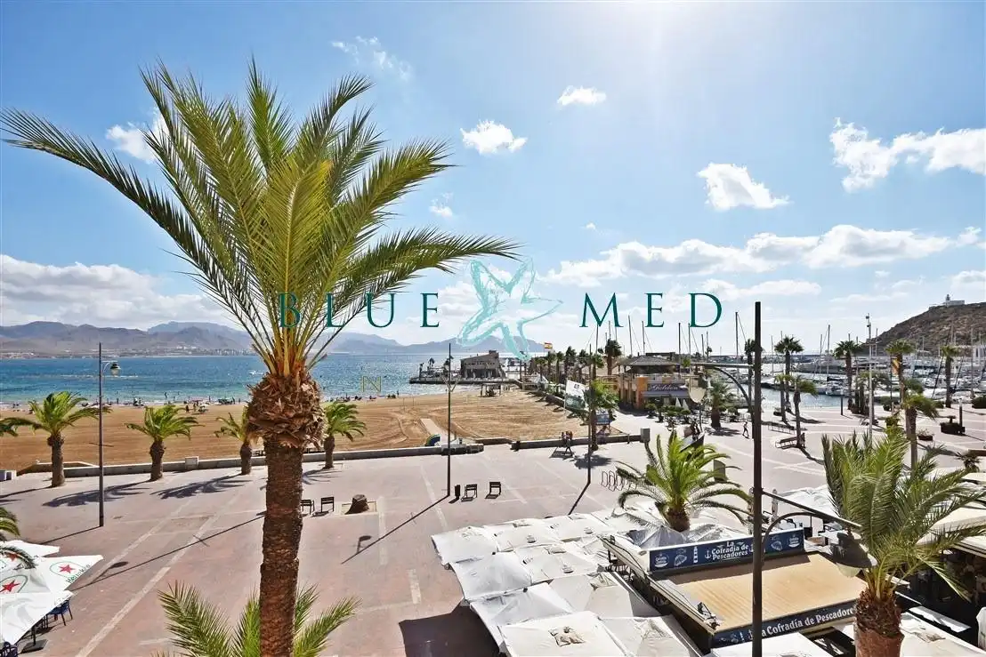 Vista exterior de Piso en venta en Mazarrón con Terraza y Amueblado