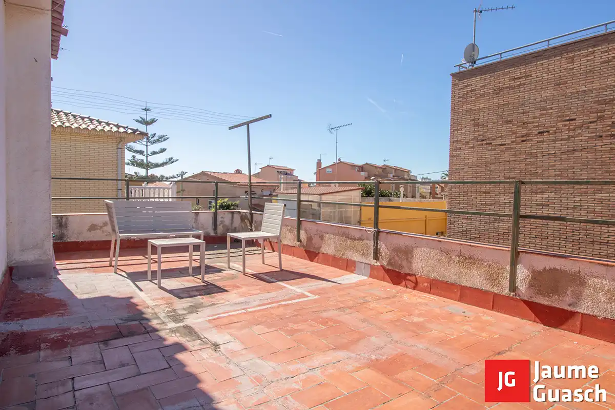 Terraza de Casa o chalet en venta en Torredembarra con Aire acondicionado, Calefacción y Jardín privado