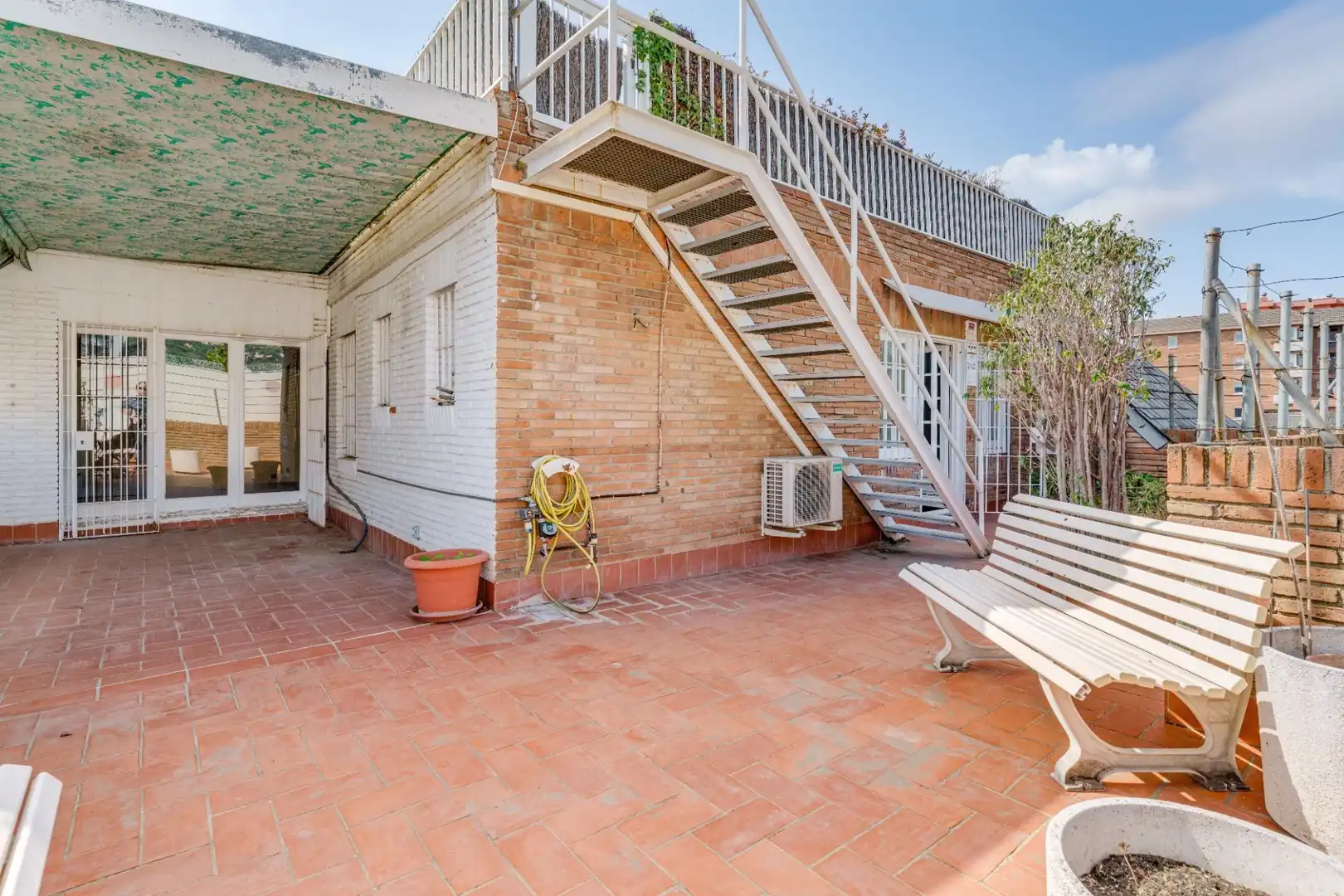 Terrasse von Maisonette zum Verkauf in Barcelona mit Klimaanlage, Parkett und Terrasse