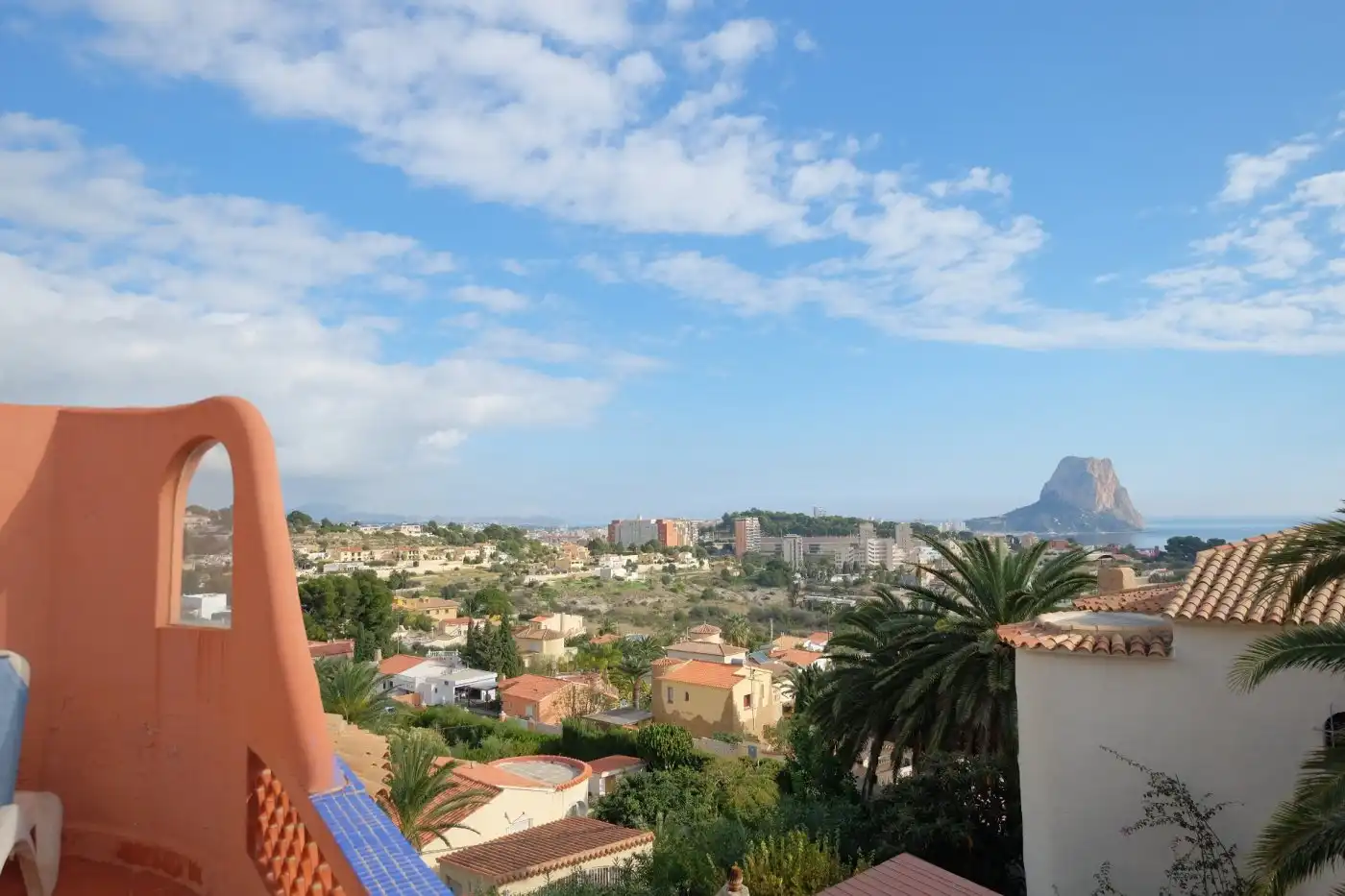 Vista exterior de Casa o xalet en venda en Calpe / Calp amb Aire condicionat, Calefacció i Jardí privat