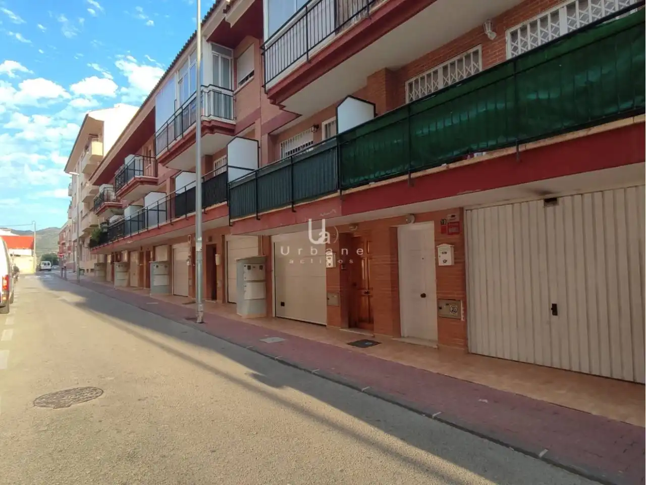 Vista exterior de Casa adosada en venta en Murcia con Terraza