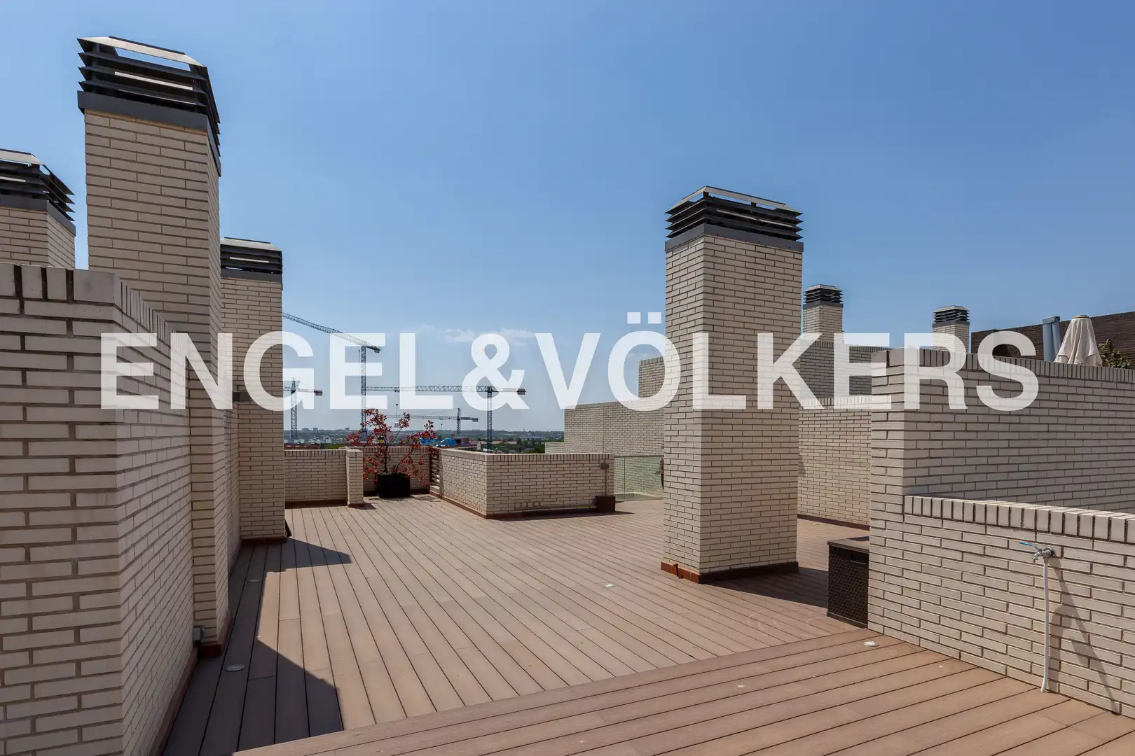 Terraza de Ático de alquiler en Pozuelo de Alarcón con Calefacción, Jardín privado y Terraza