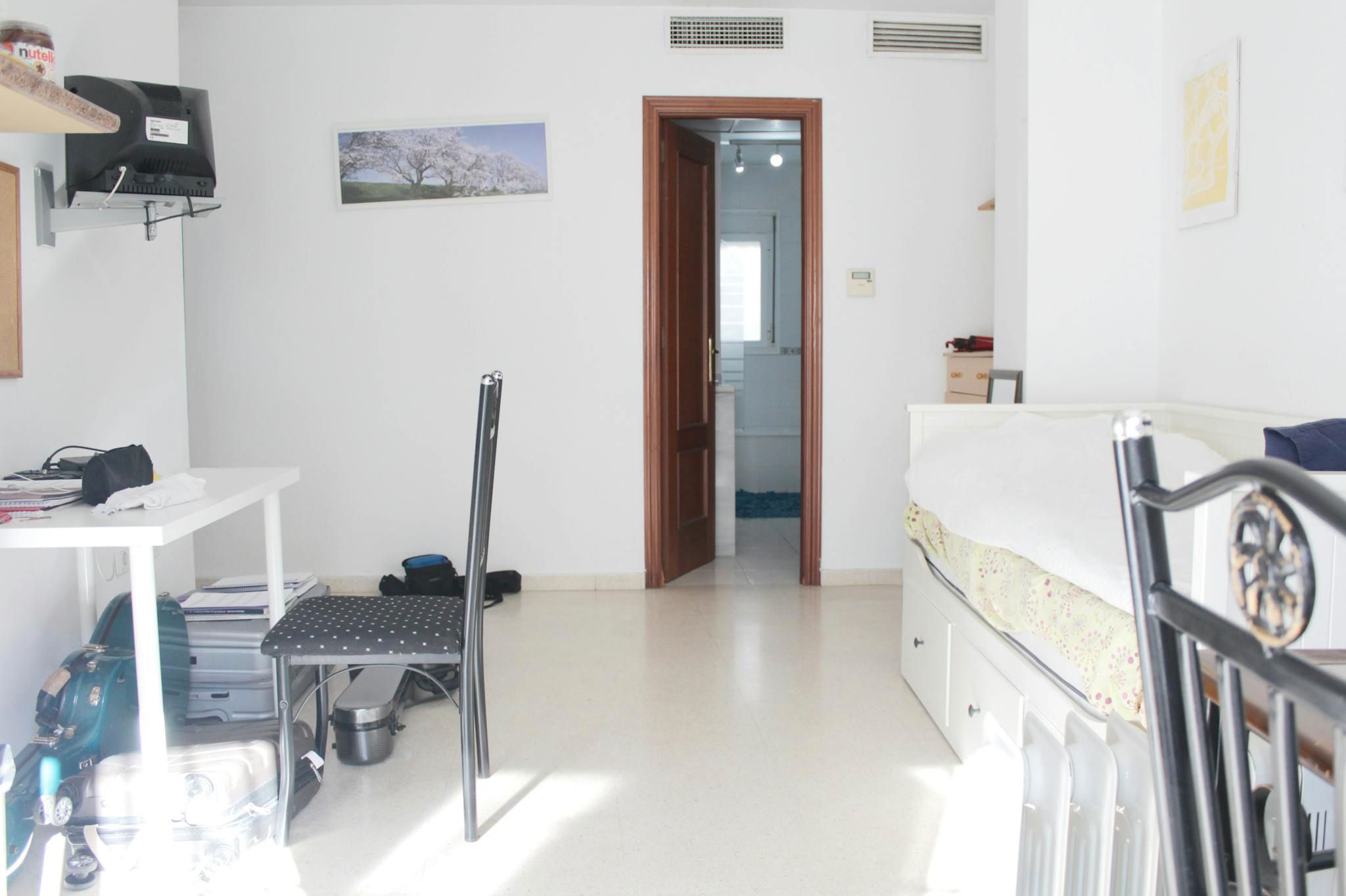 Bedroom of Flat for rent in  Sevilla Capital  with Air Conditioner, Furnished and Washing machine