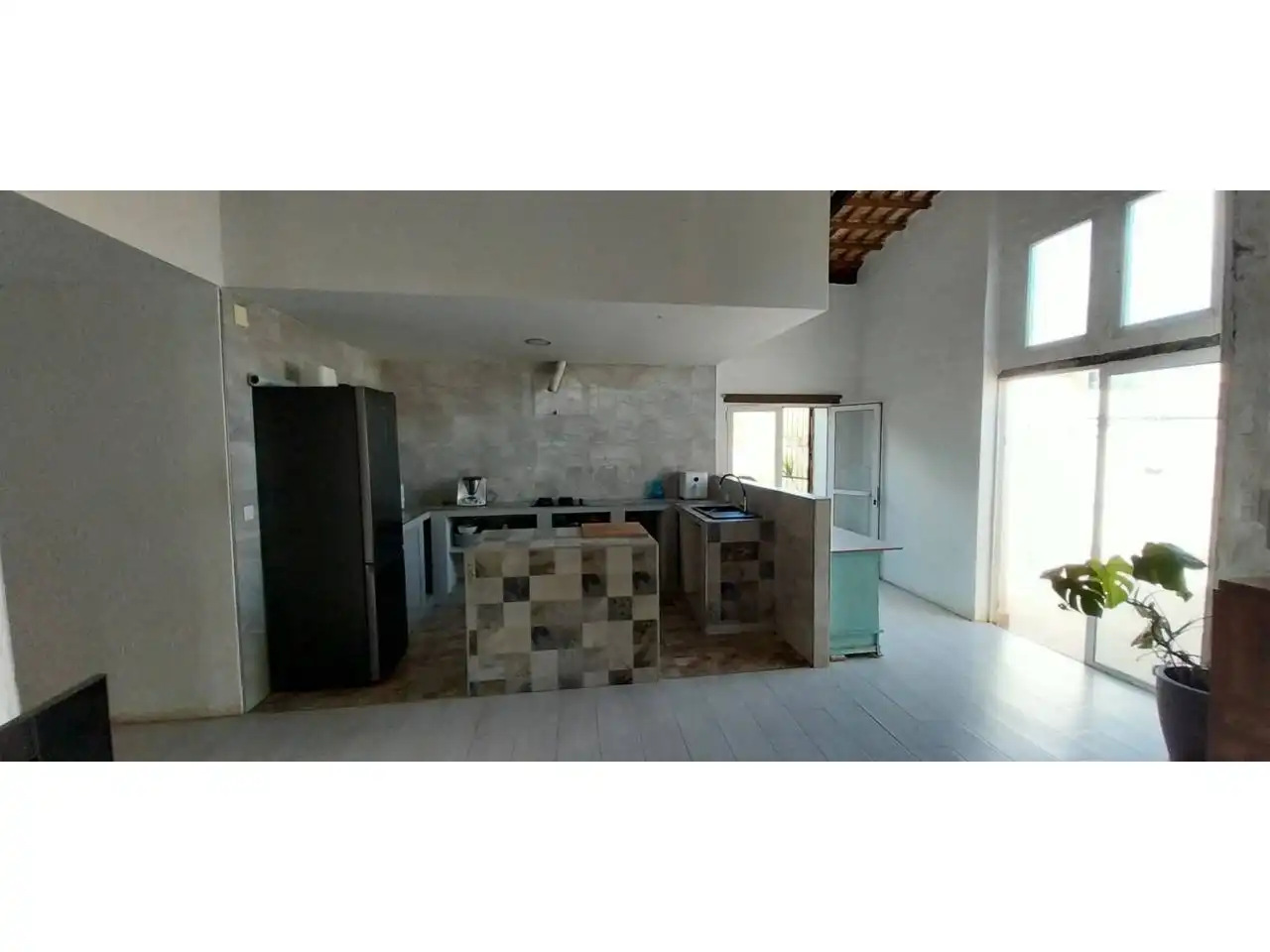Cuina de Casa o xalet en venda en Cartagena amb Aire condicionat, Jardí privat i Terrassa