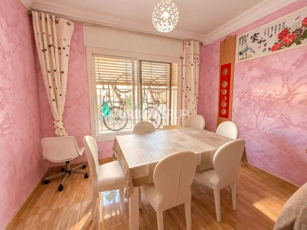 Esszimmer von Wohnung zum Verkauf in Terrassa mit Terrasse und Balkon