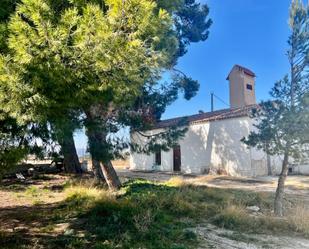 Vista exterior de Casa o xalet en venda en Villena amb Calefacció, Jardí privat i Terrassa