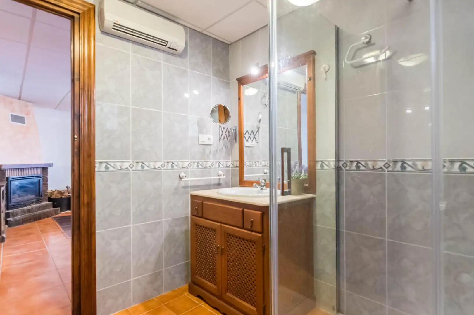 Baño de Finca rústica en venta en Fortuna con Calefacción, Jardín privado y Terraza