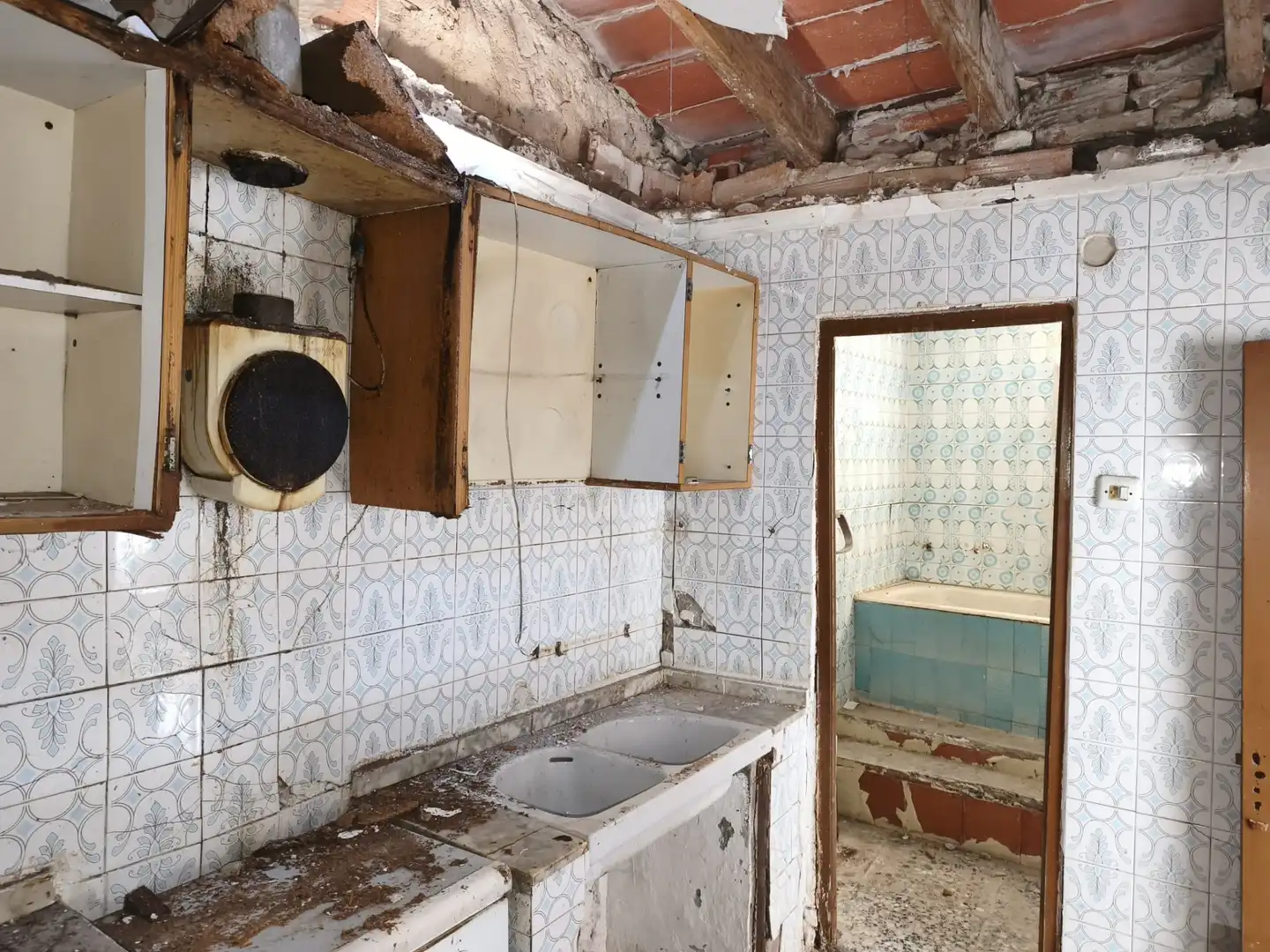 Cocina de Casa o chalet en venta en Villena con Jardín privado