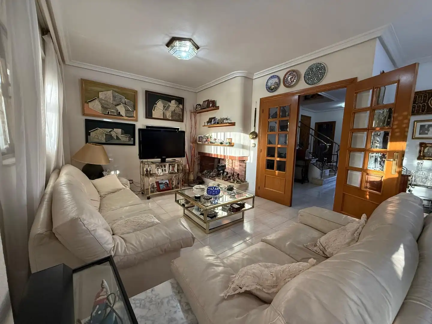 Sala d'estar de Casa o xalet en venda en Santa Marta de Tormes