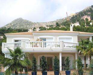 Exterior view of House or chalet to rent in Altea  with Air Conditioner, Heating and Private garden