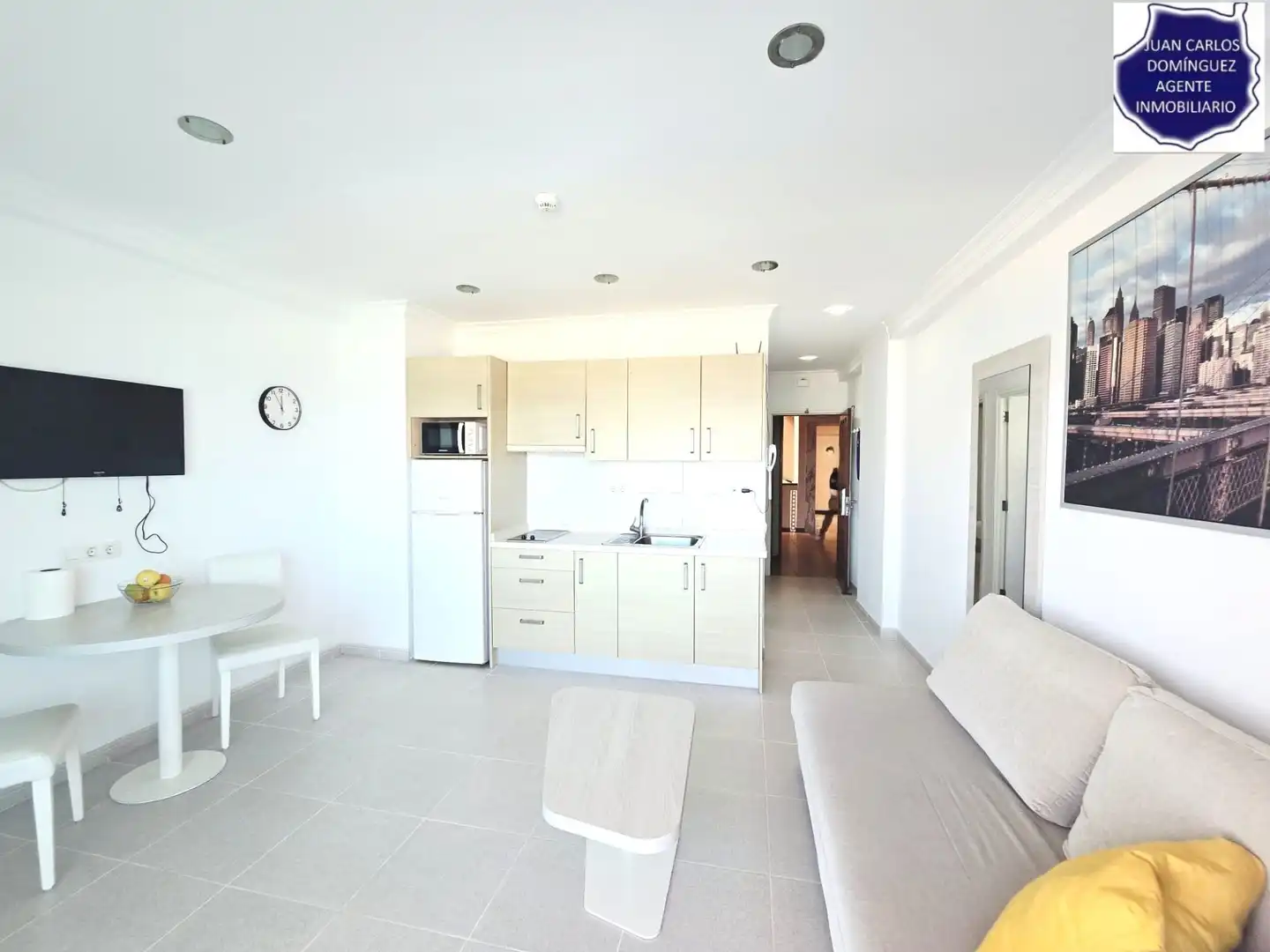 Sala d'estar de Apartament en venda en Mogán amb Terrassa, Moblat i Piscina comunitària