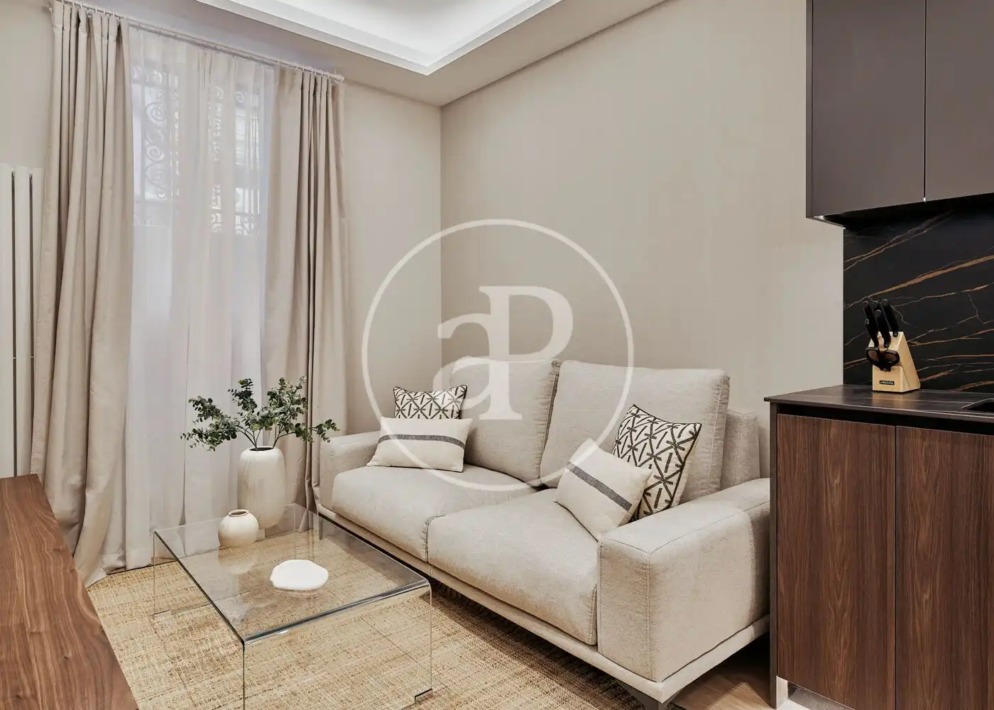 Sala de estar de Piso en venta en Madrid con Aire acondicionado, Calefacción y Jardín privado