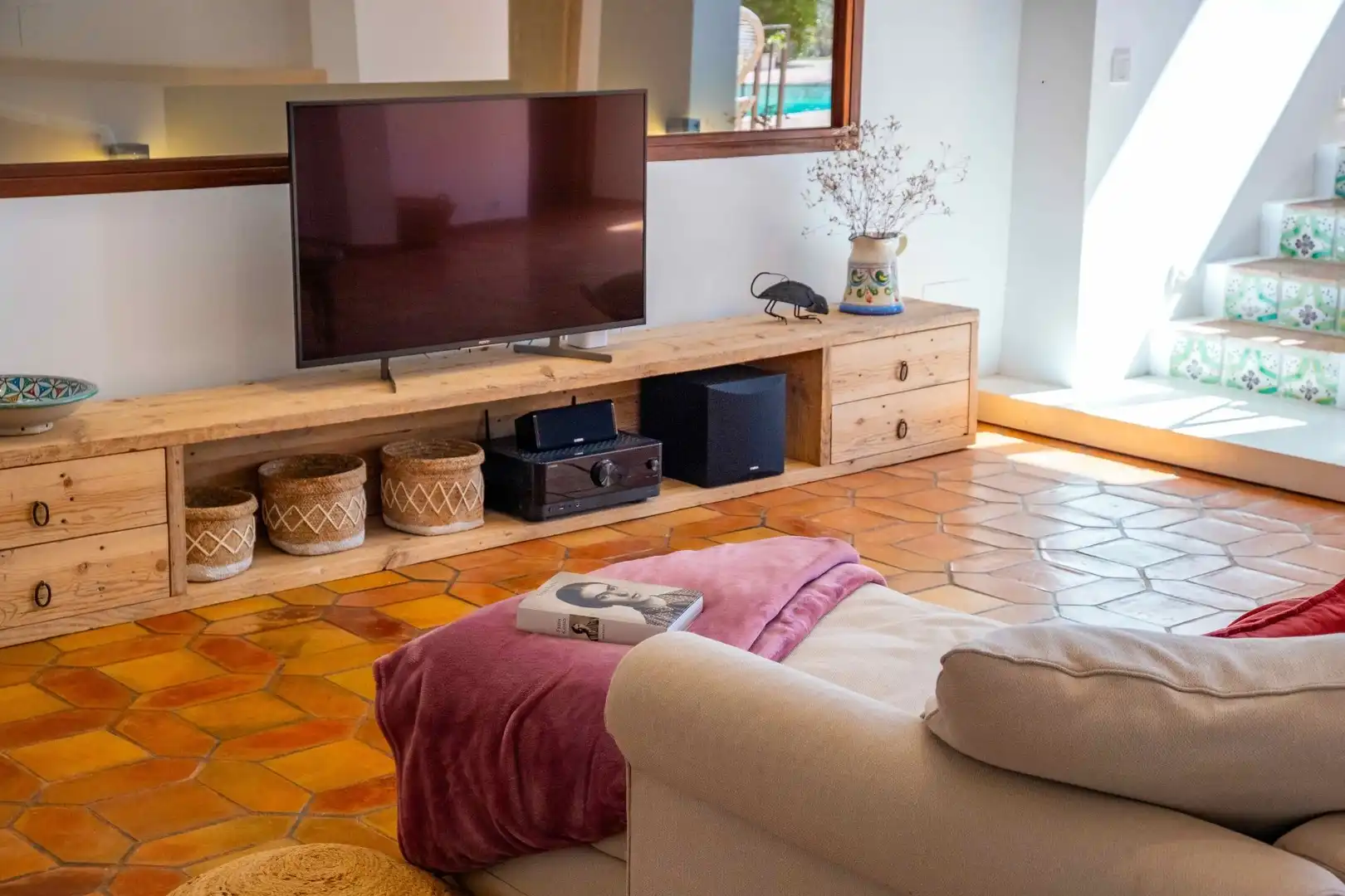 Living room of Houses for sale in L'Alfàs del Pi  with Air Conditioner, Heating and Private garden