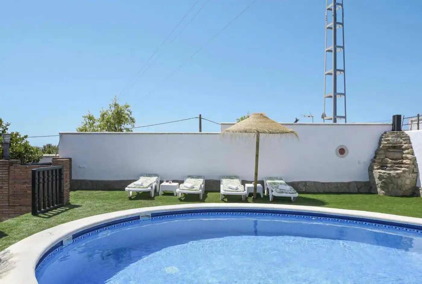 Piscina de Finca rústica en venta en Vejer de la Frontera con Aire acondicionado, Jardín privado y Terraza
