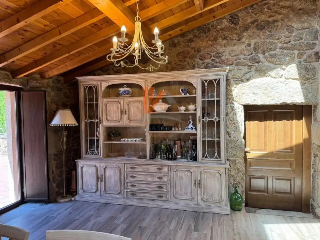 Comedor de Casa o chalet en venta en A Estrada  con Jardín privado, Horno y Balcón