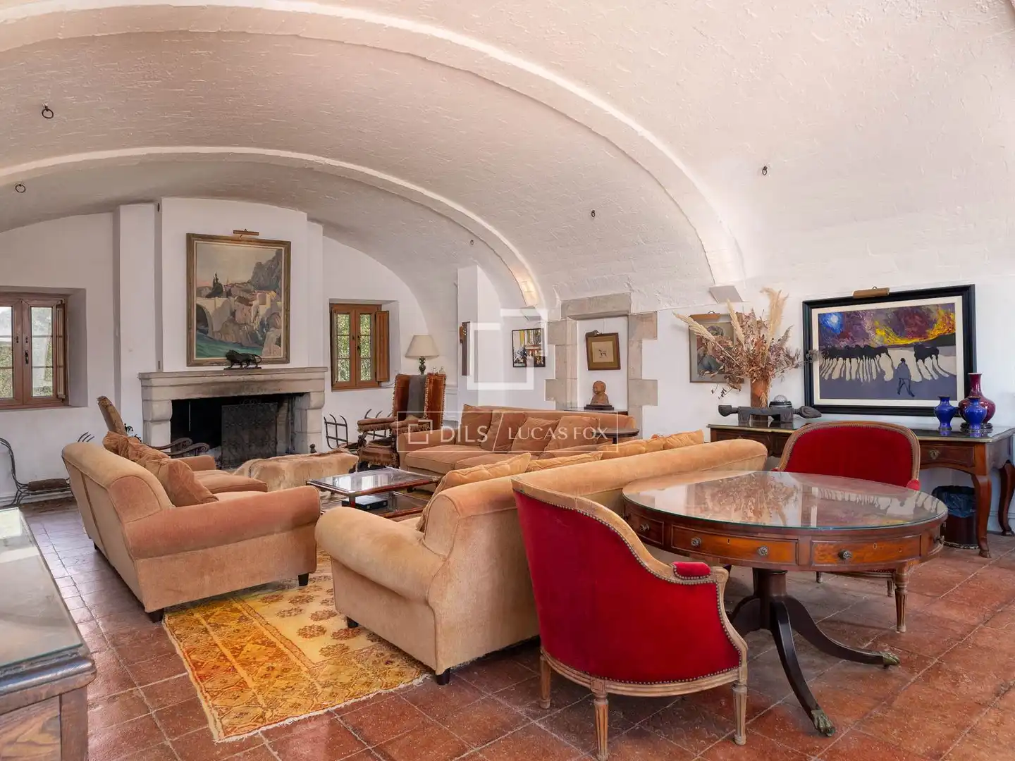 Sala d'estar de Finca rústica en venda en Sant Martí Vell amb Calefacció, Jardí privat i Traster