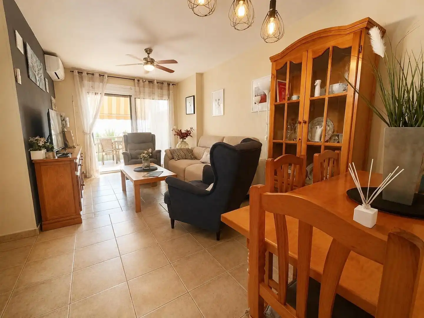Living room of Attic for sale in Dénia  with Air Conditioner, Heating and Private garden