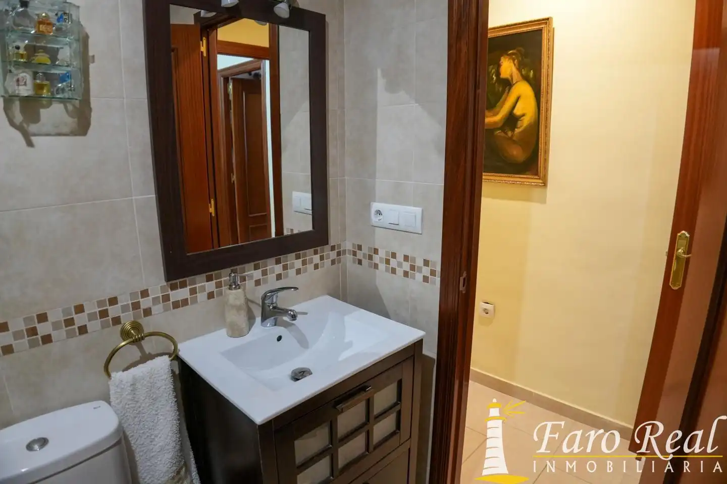 Baño de Planta baja en venta en Sanlúcar de Barrameda con Aire acondicionado y Amueblado