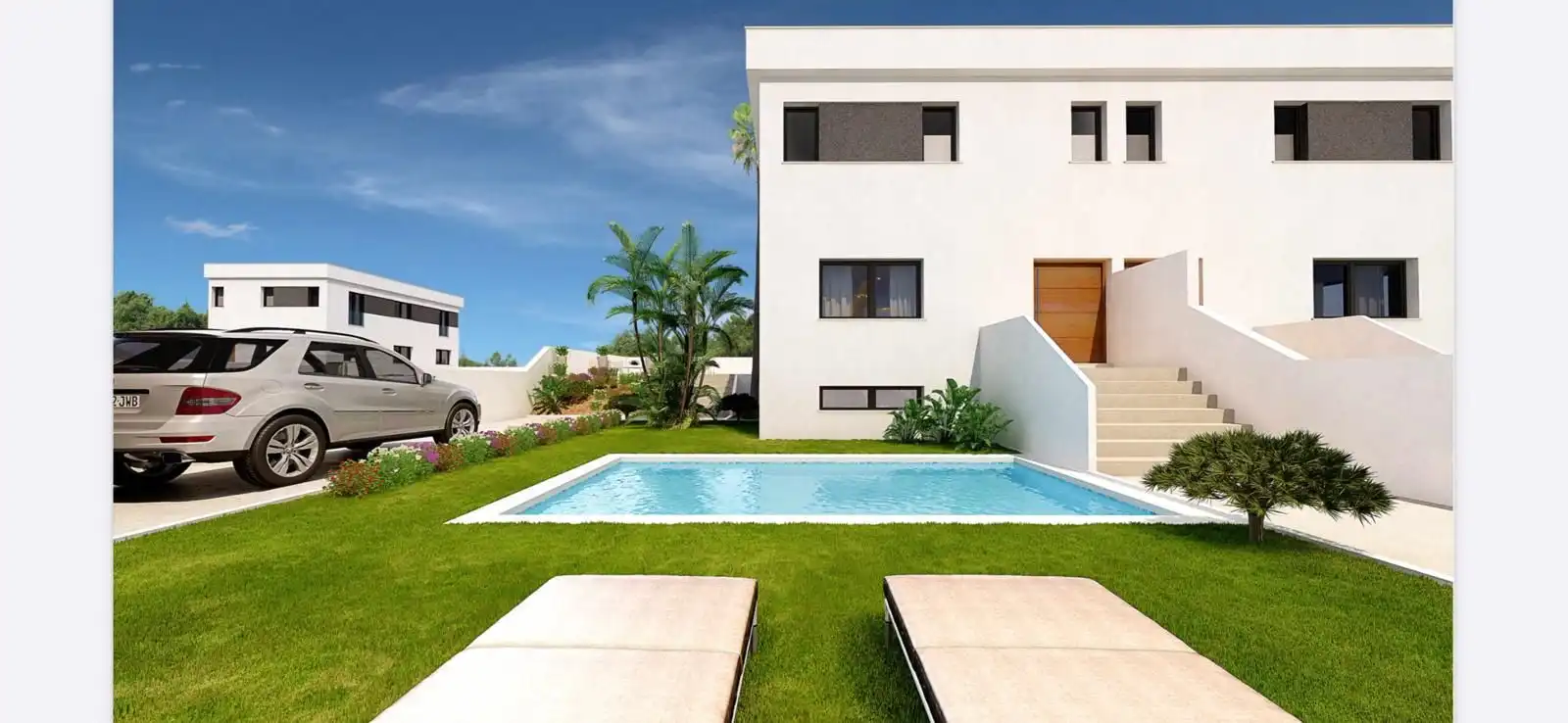 Piscina de Casa o chalet en venta en Alhaurín de la Torre con Aire acondicionado, Calefacción y Jardín privado