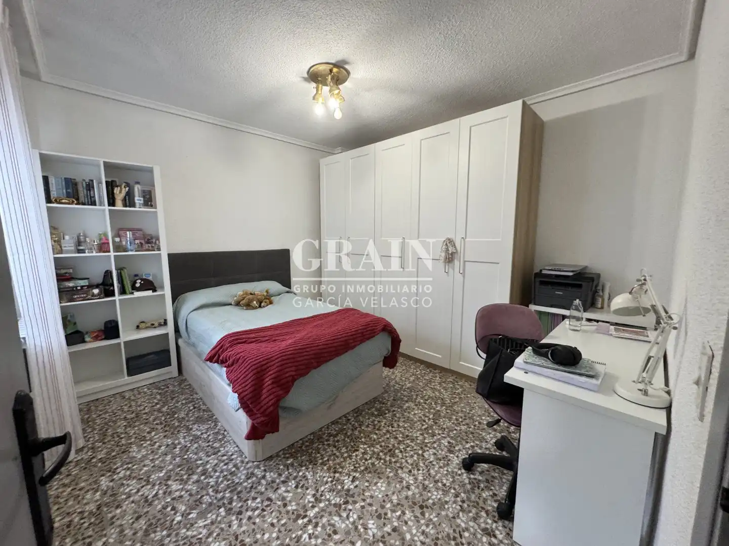 Bedroom of Flat for sale in Albacete  with Heating and Balcony