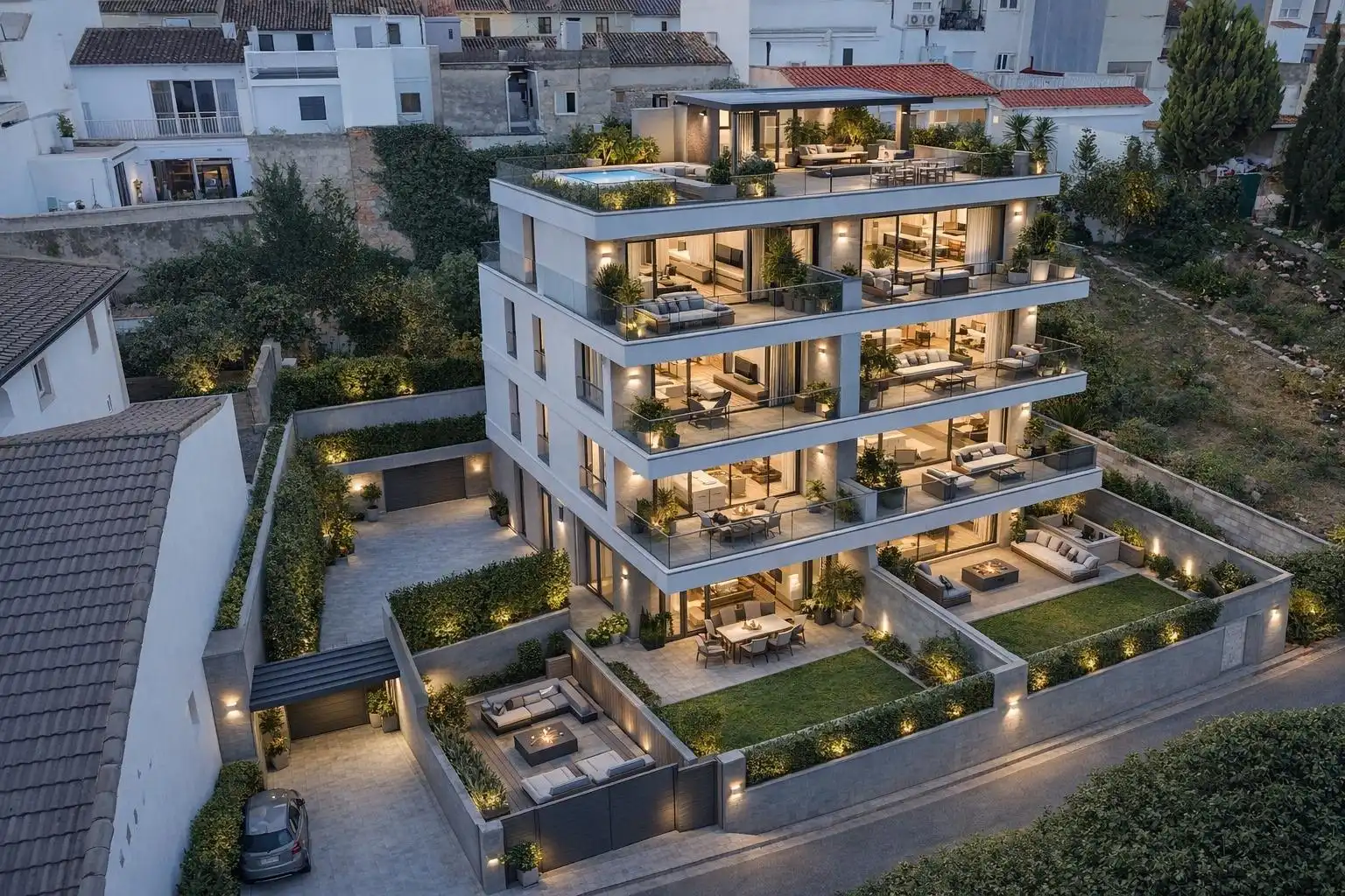 Vista exterior de Residencial en venta en Vallada