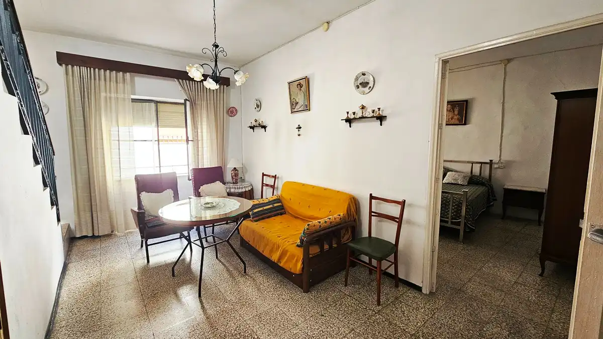 Sala d'estar de Casa o xalet en venda en Cortegana amb Terrassa i Traster