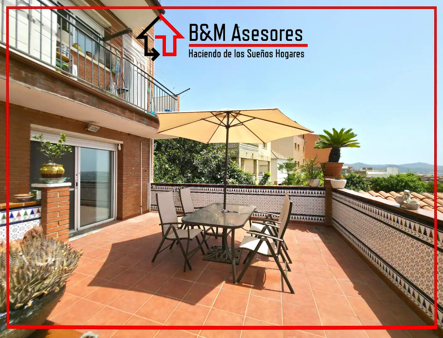 Terraza de Casa o chalet en venta en Sant Vicenç Dels Horts con Aire acondicionado, Calefacción y Jardín privado