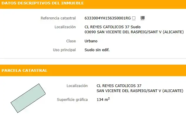 Terreny residencial en venda a Calle Reyes Católicos 37, imagen 4