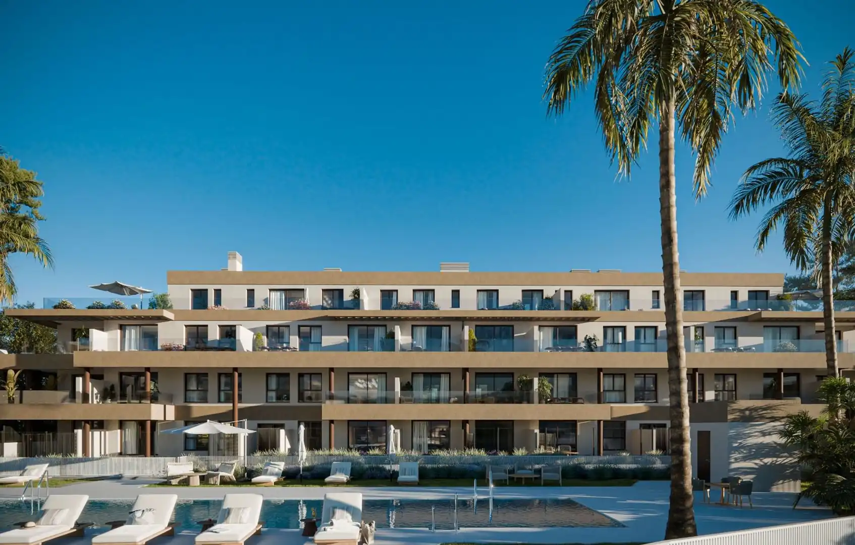 Vista exterior de Apartamento en venta en Mijas con Terraza