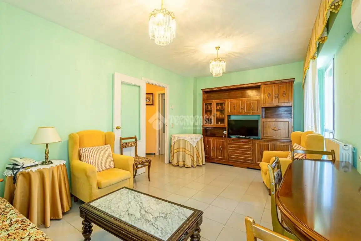 Sala de estar de Piso en venta en Madrid