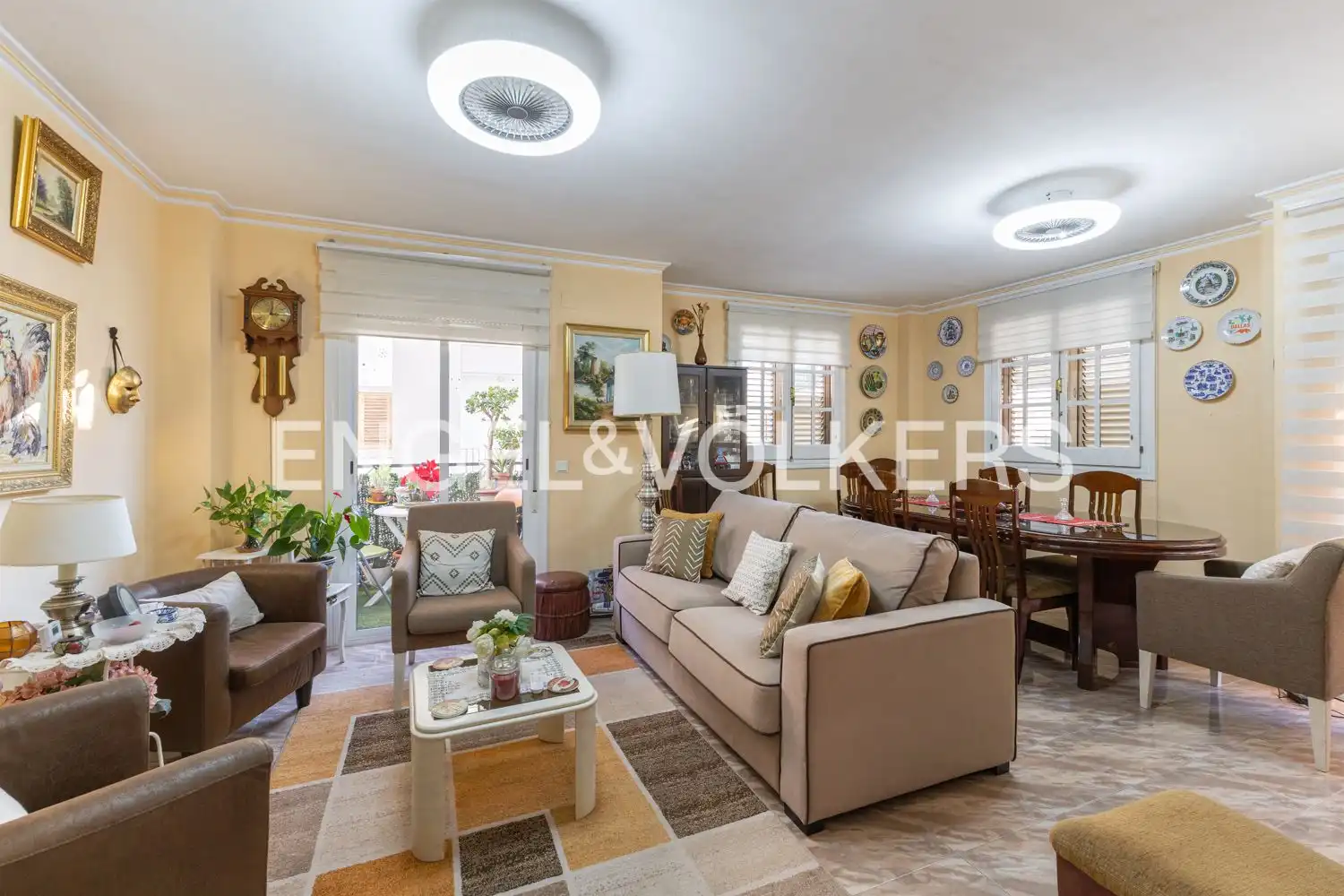 Living room of Flat for sale in El Puig de Santa Maria  with Heating and Balcony