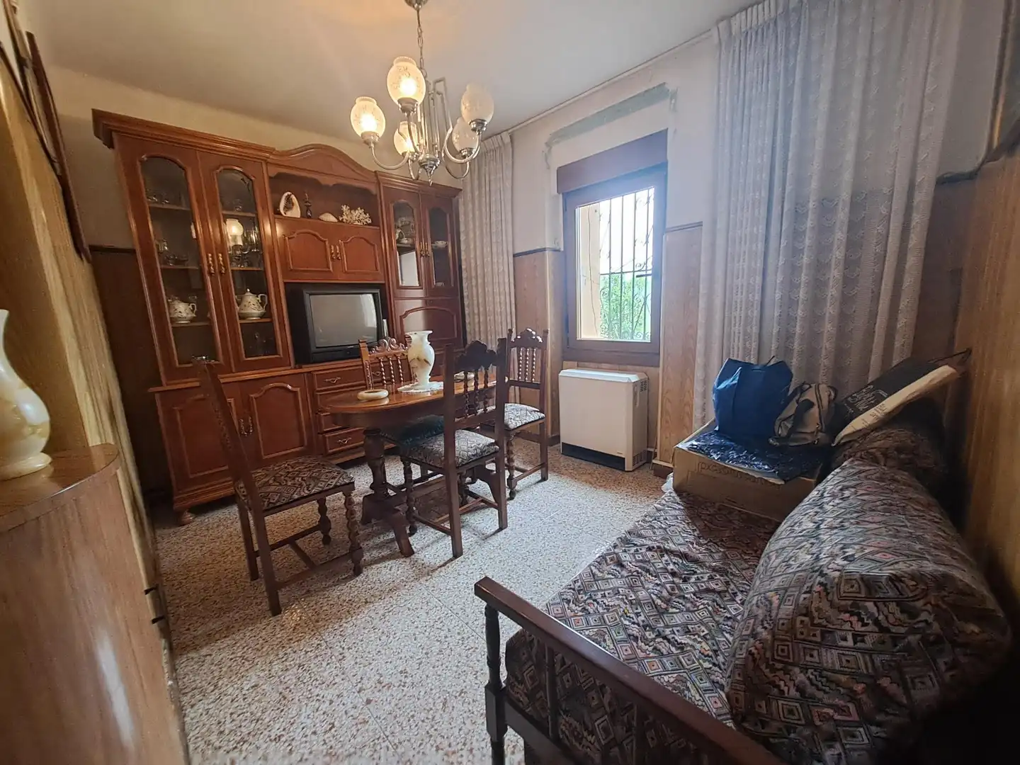 Sala de estar de Finca rústica en venta en Siero con Calefacción, Jardín privado y Trastero