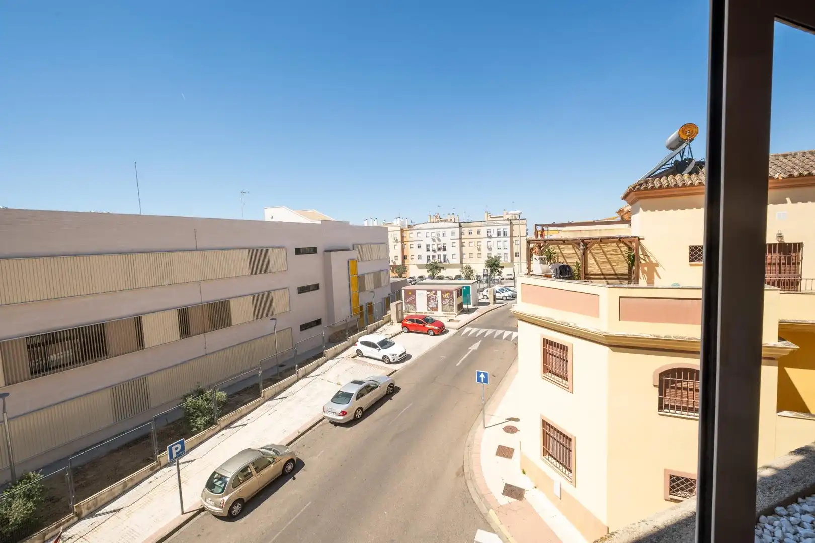 Vista exterior de Piso en venta en Alcalá de Guadaira con Aire acondicionado, Jardín privado y Terraza