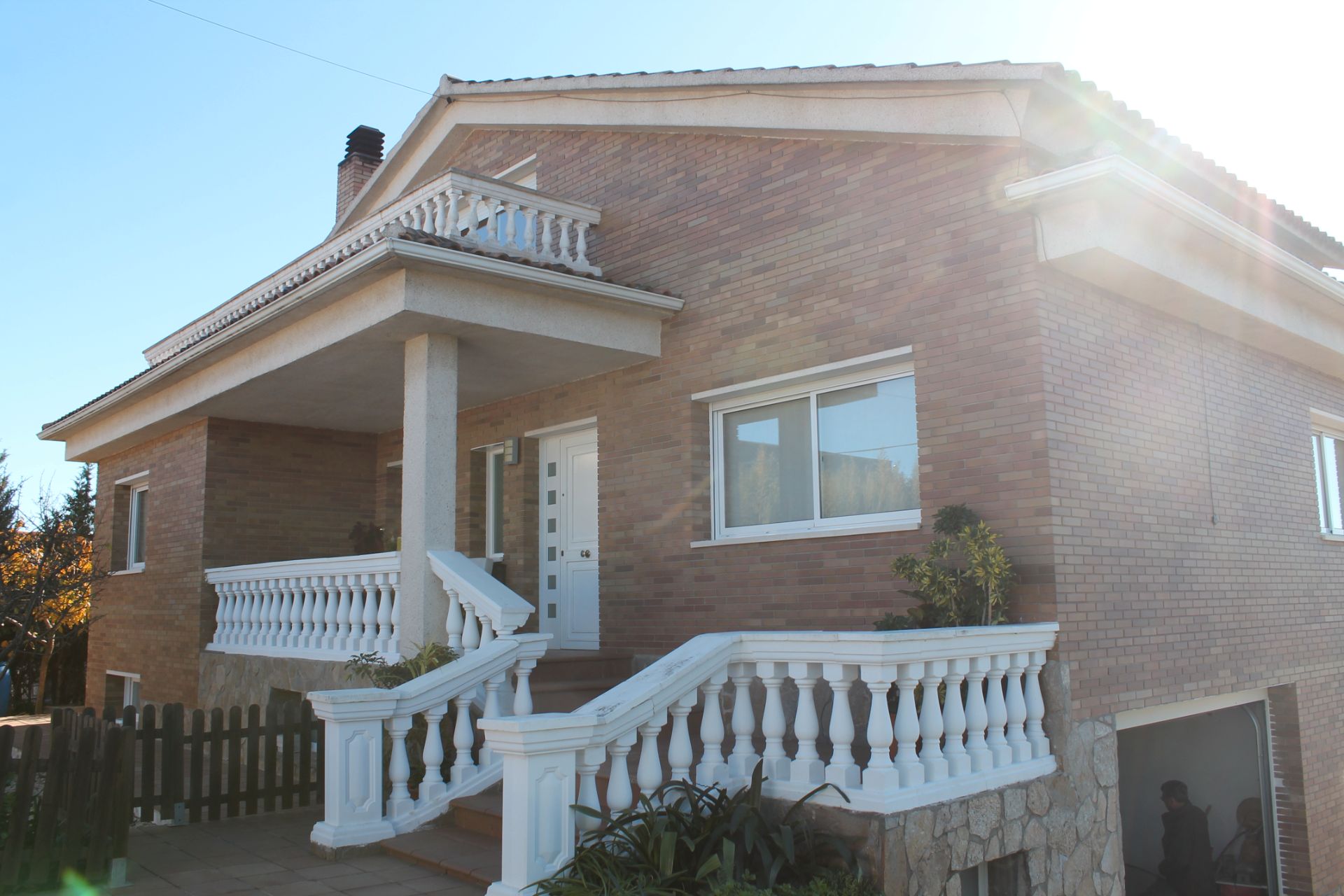 Exterior view of House or chalet for sale in Castellbisbal  with Private garden, Terrace and Swimming Pool