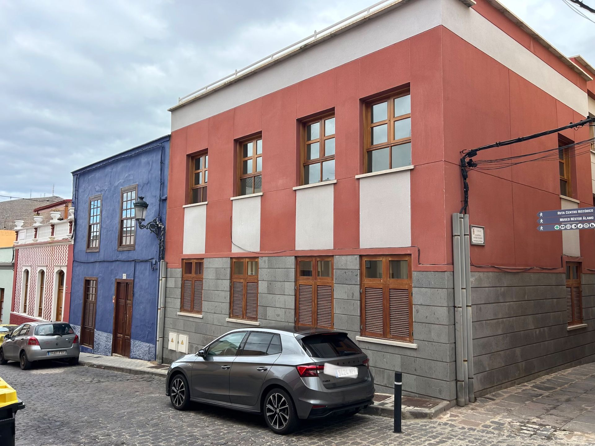 Außenansicht von Wohnung miete in Santa María de Guía de Gran Canaria mit Möbliert, Ofen und Mikrowelle